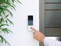 Netatmo Smart Video Doorbell WiFi-s okos videó kaputelefon, kétirányú hanggal, személyérzékeléssel, előfizetés nélkül, 1080p HD, éjjellátó,  2