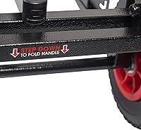 Vista 12 de Gator Frameworks Carrito plegable multiutilidad con extensión de 30-52" y capacidad de carga de 500 libras (GFW-UTL-CART52)