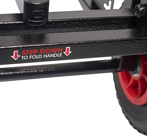 Miniatura 12 de Gator Frameworks Carrito plegable multiutilidad con extensión de 30-52" y capacidad de carga de 500 libras (GFW-UTL-CART52)
