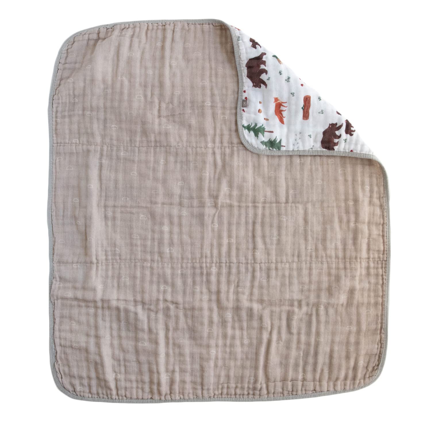 Red Rovr Organic Cotton Muslin Swaddle - 2-Pack 44"x44" Baby Receiving Blankets