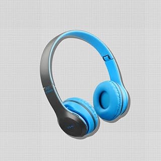 icall Latest P47 Wireless iC-142 Headphone with Mic & SD Card Slot Bluetooth Headset