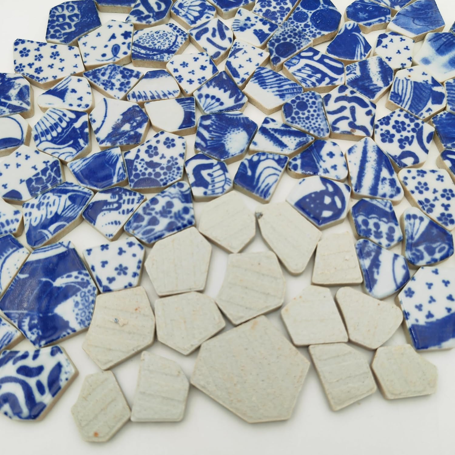 Keramische Mozaïektegels Vierkant - Hobby en Knutselmateriaal - 500g