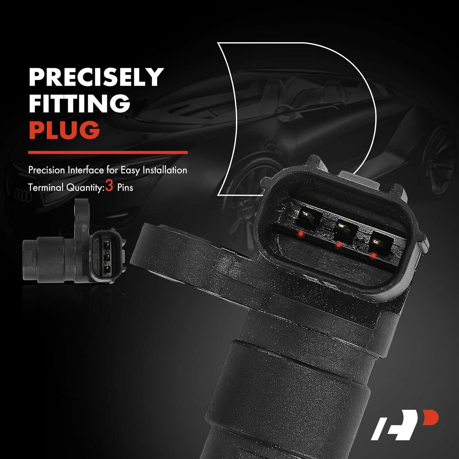 A-Premium Engine Camshaft Position Sensor Compatible with Honda Accord 2008-2017, Pilot 2009-2020, Odyssey 2008-2020, Ridgeline, Crosstour, Passport & Acura MDX, RDX, TLX, TSX, TL, RLX, ZDX, RL