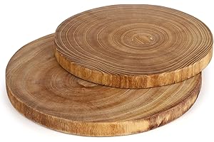 Round Wood Cutting Board Set: Stylish Serving, Practical Kitchen Essential