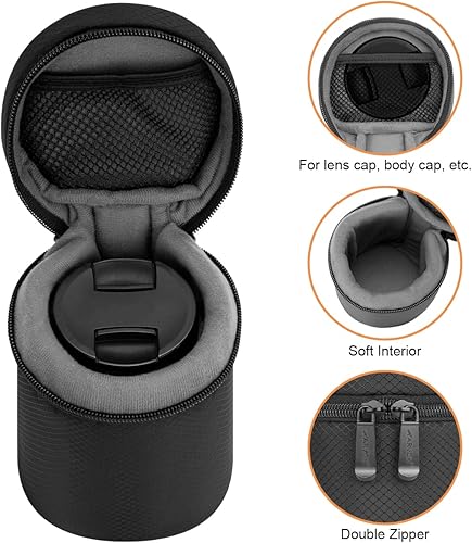 Miniatura 2 de ARVOK Funda protectora resistente al agua para cámara réflex digital, bolsa gruesa de 4 tamaños para Nikon, Tamron, Sigma, Pentax, Sony, Fuji,