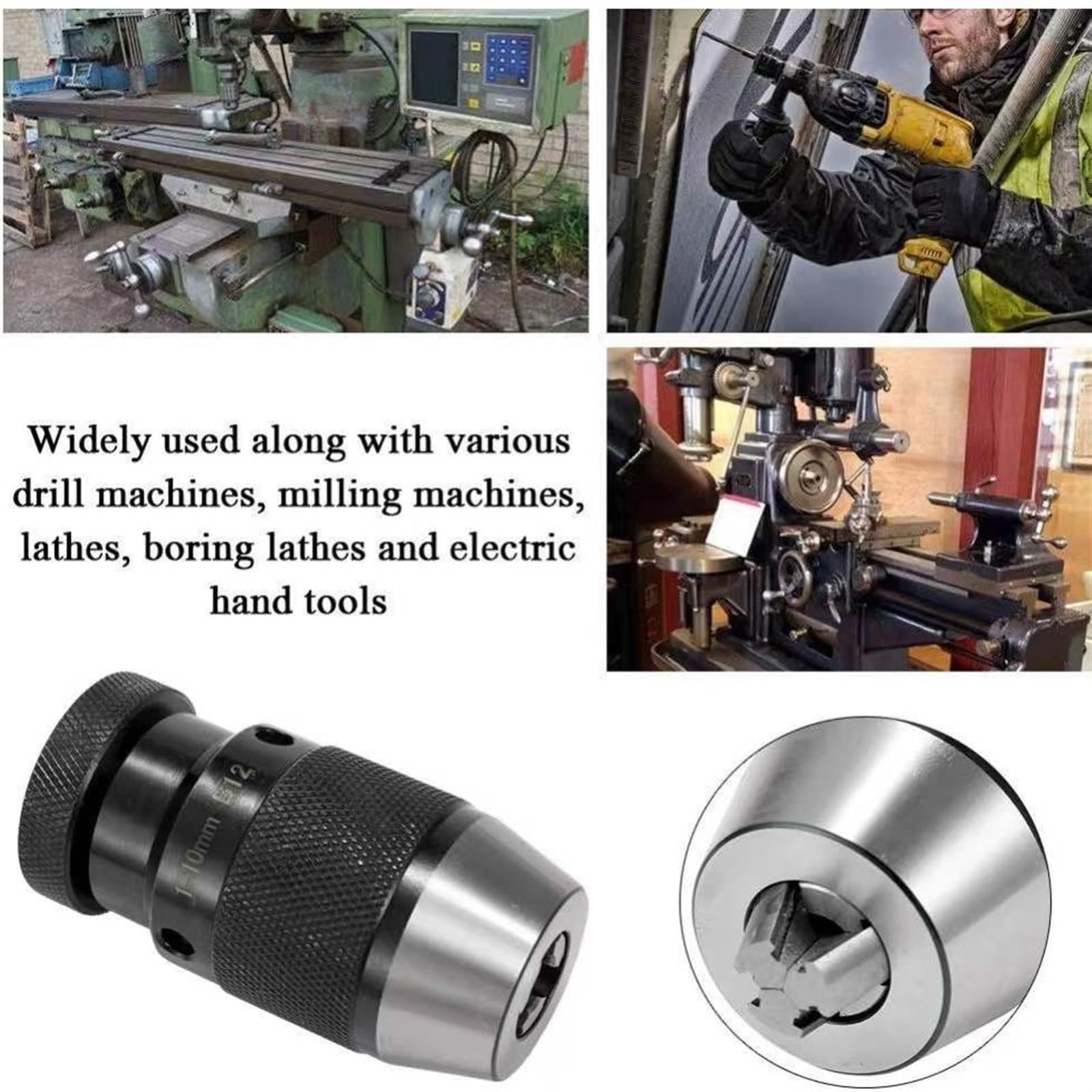 Spantang Chuck Houder 1set Morse Cone MT1 MT2 MT3