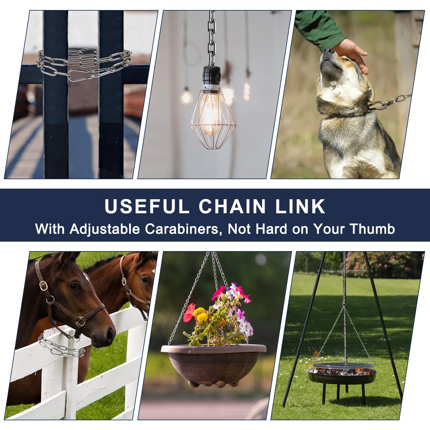 Outdoor Fence Gate Chains - Secure Your Livestock! -7 Outdoor Fence Gate Chains - Secure Your Livestock! -7