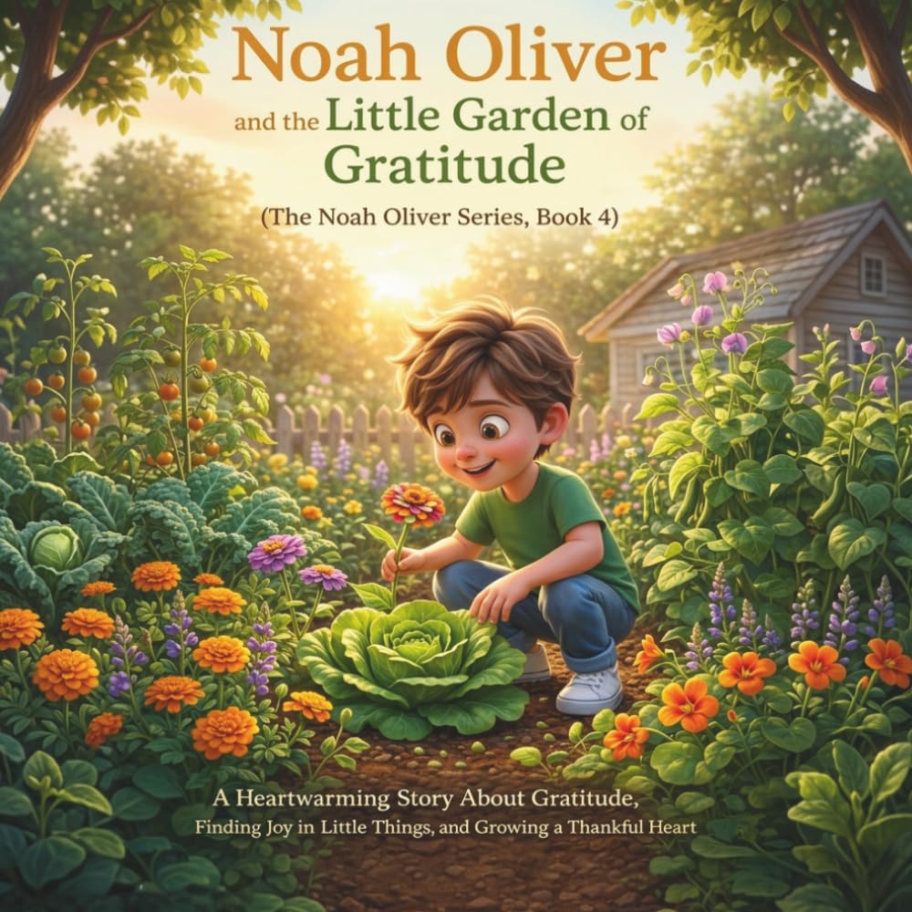 Noah Oliver and the Little Garden of Gratitude: (The Noah Oliver Series, Book 4) A Heartwarming Story About Gratitude, Finding Joy in Little Things, ... Heart (The Noah Oliver Adventures Series)