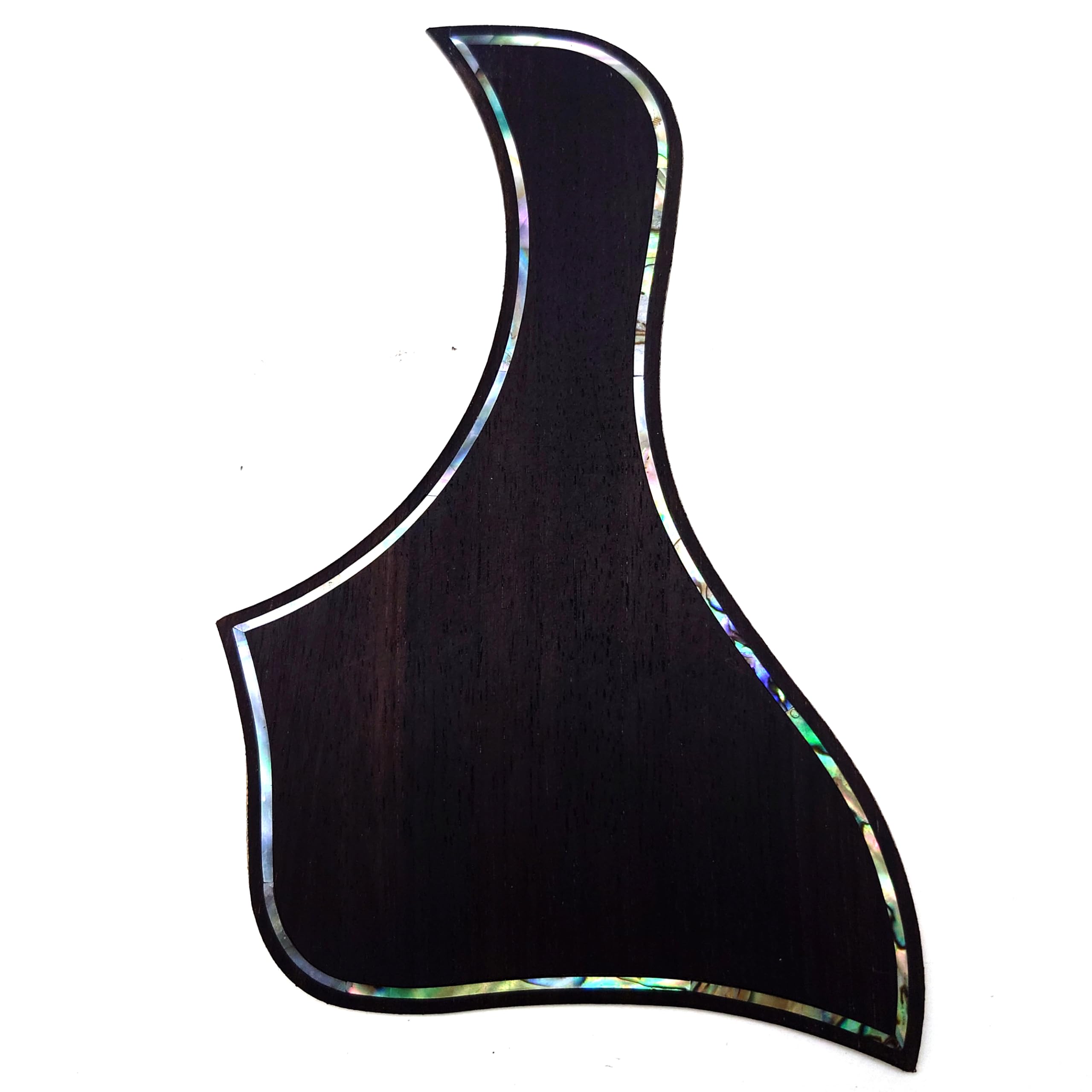 Guitar Pick Guard, Battipenna in abalone in palissandro autoadesivo for Chitarre acustiche folk D-45 Taylor(33)