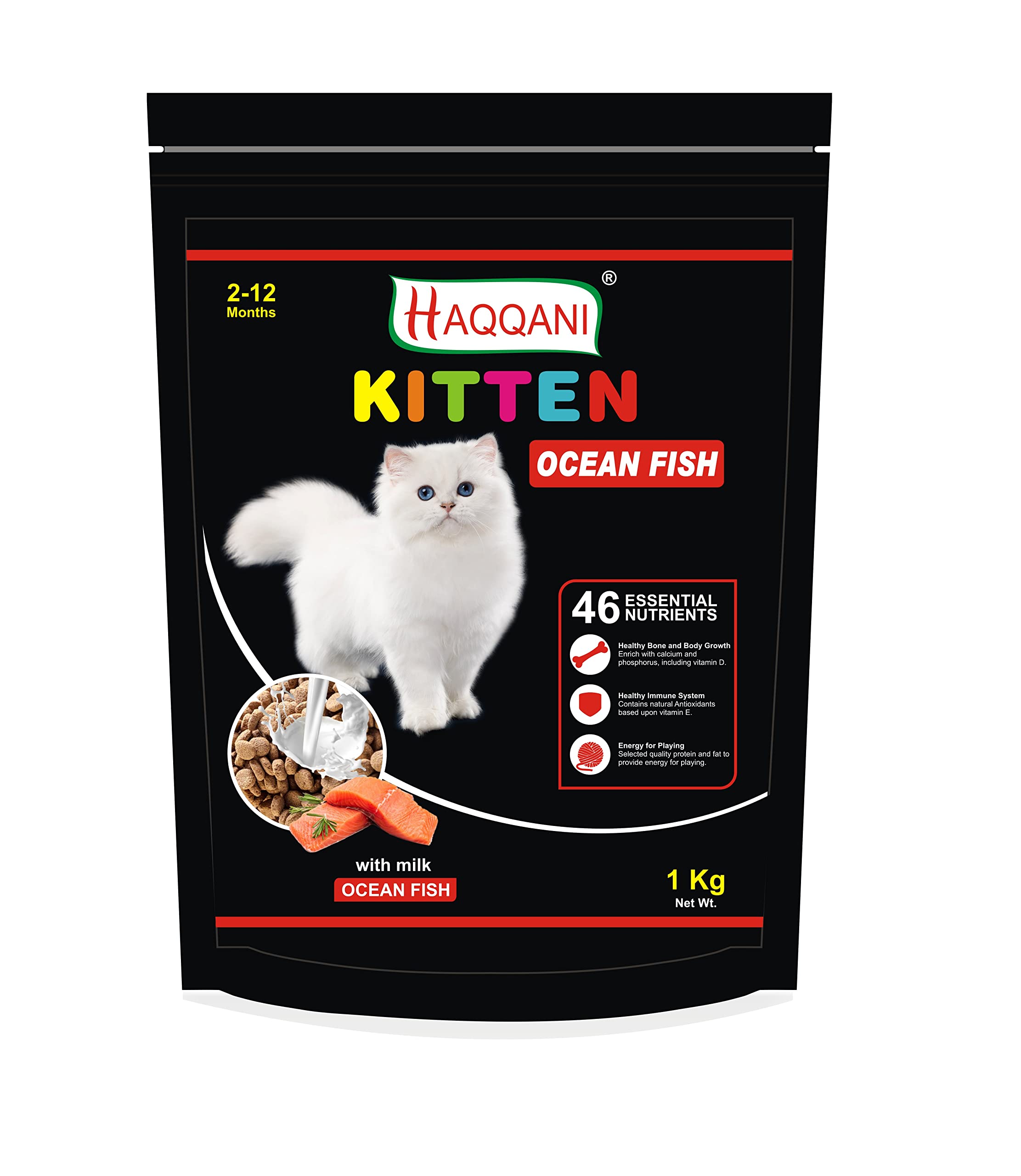 See full amazon price history chart for Haqqani Kitten Small (2-12 Months) Dry Cat Food, Ocean Fish, Pack Flavour : Ocean Fish Kitten Food Haqqani Kitten Small (2-12 Months) Dry Cat Food, Ocean Fish, Pack Flavour : Ocean Fish Kitten Food (B09VZC8S52) Amazon Price History, Amazon Price Tracker