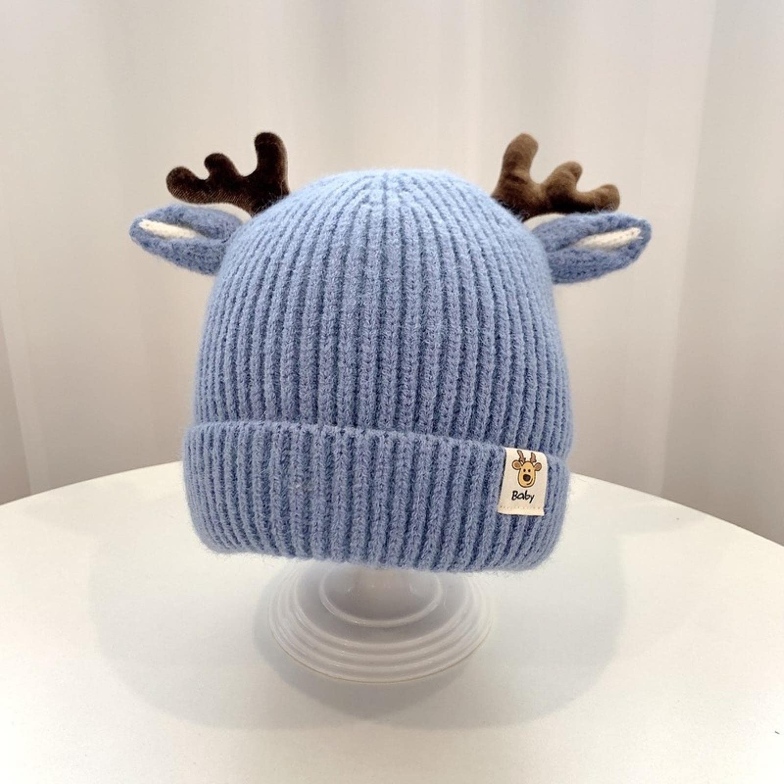 Lucky angel Lustige Cartoon Strickmützen Jungen Mädchen Babymützen Für Kinder Mode Lässige Warme Mütze