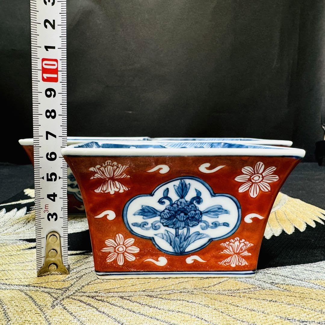 源右衛門 染錦小鉢 染錦なずな紋 麺鉢 ｜ 有田焼の源右衛門窯公式オンラインショップ