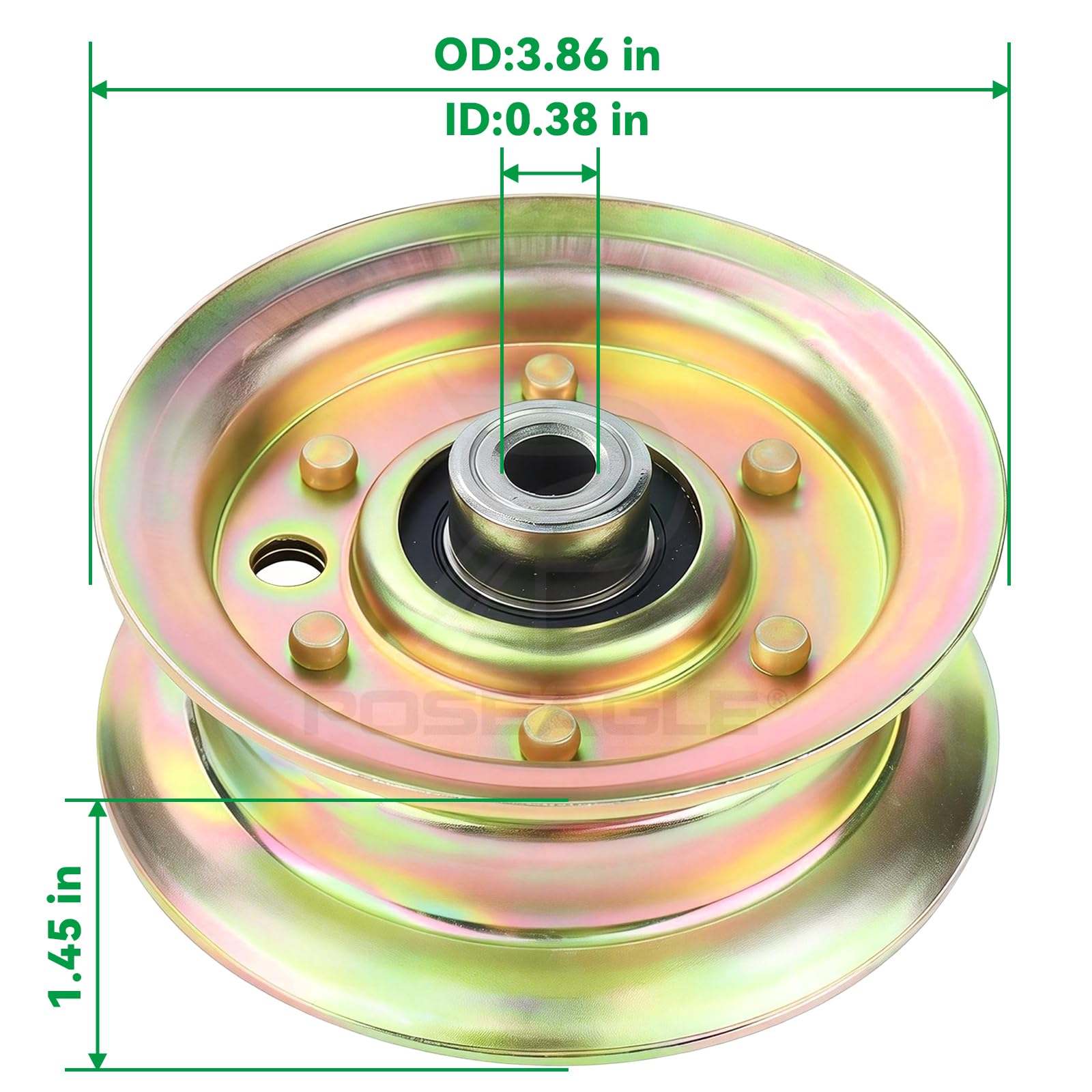 Amazon.com : POSEAGLE 532177968 Husqvarna Idler Pulley for
