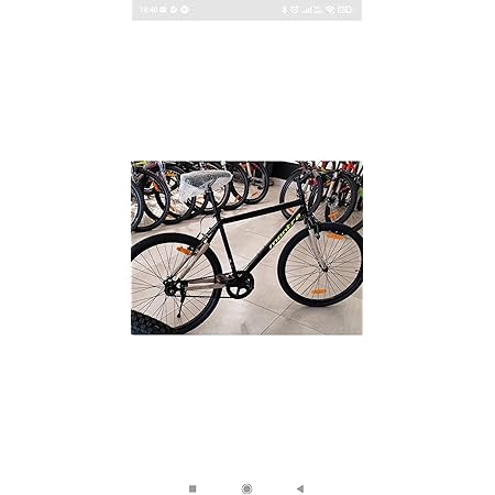 mach city cycle black colour