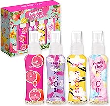 Body Mist By So…? Womens Mini Mist Body Spray Fragrance Gift Set 4x50ml