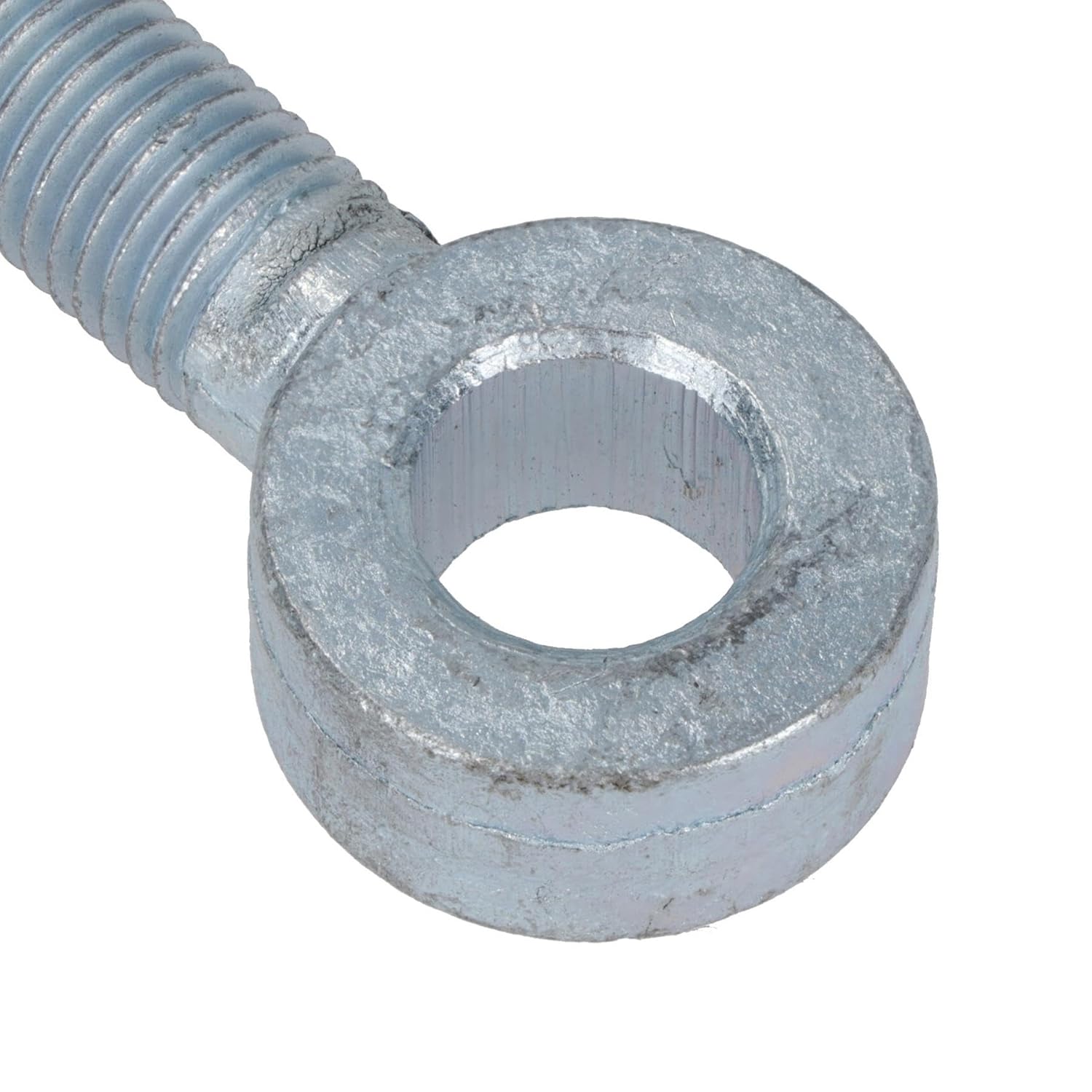 Swing Gate Long Eye Bolts Hinge + Nuts Adjustable Zinc Plated 16 x 200mm 2pc