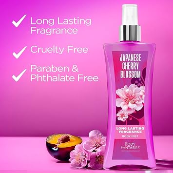 Parfums De Coeur Ltd 3904 8 Oz Cherry Fantasy Body Spray