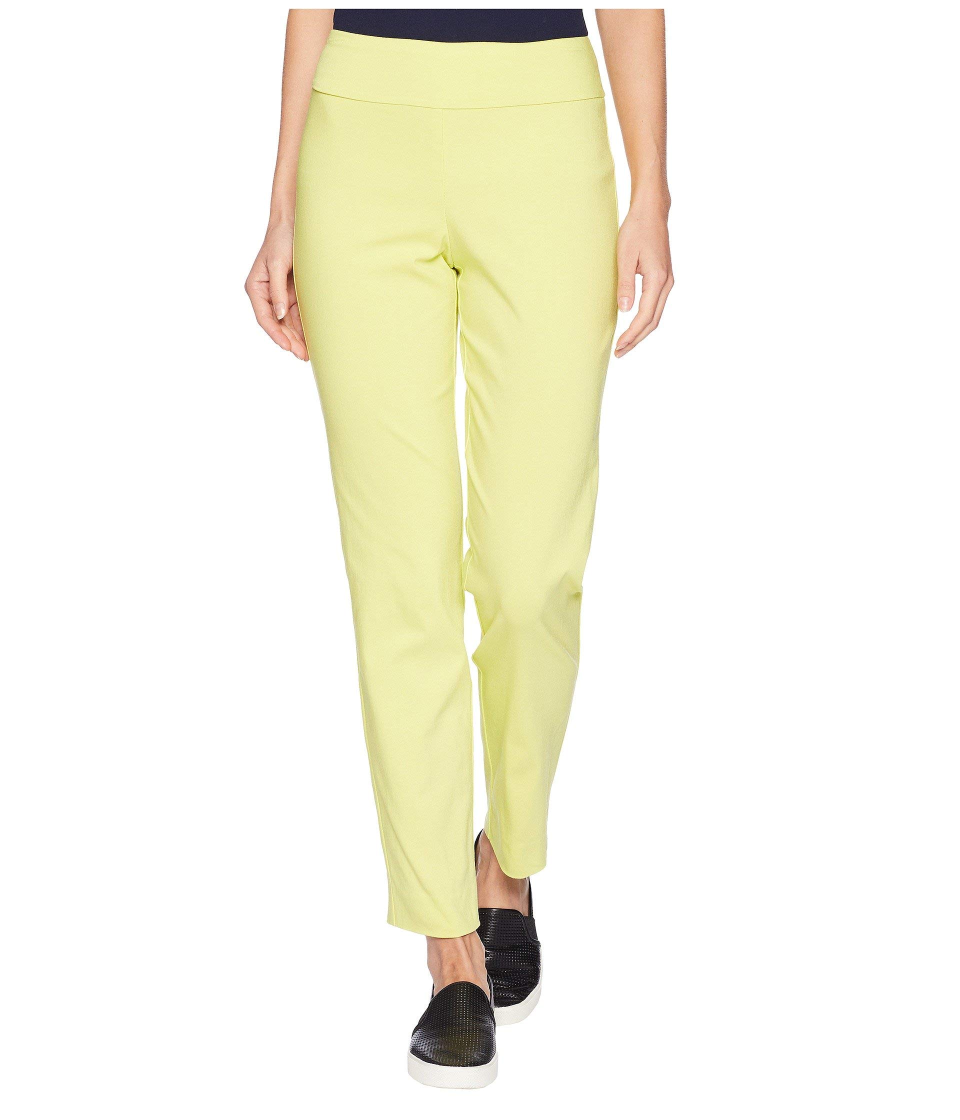 Krazy Larry Pull-On Ankle Pants Lime 2 28