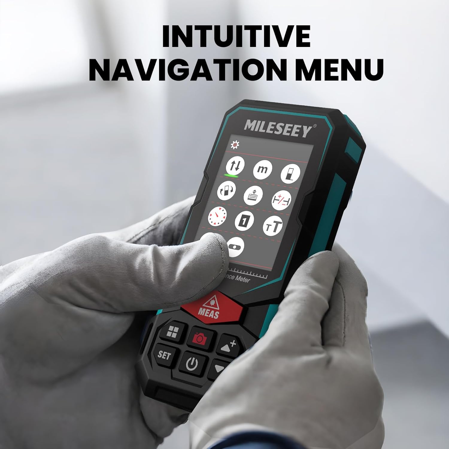 Power button icon on MiLESEEY S7 Pro