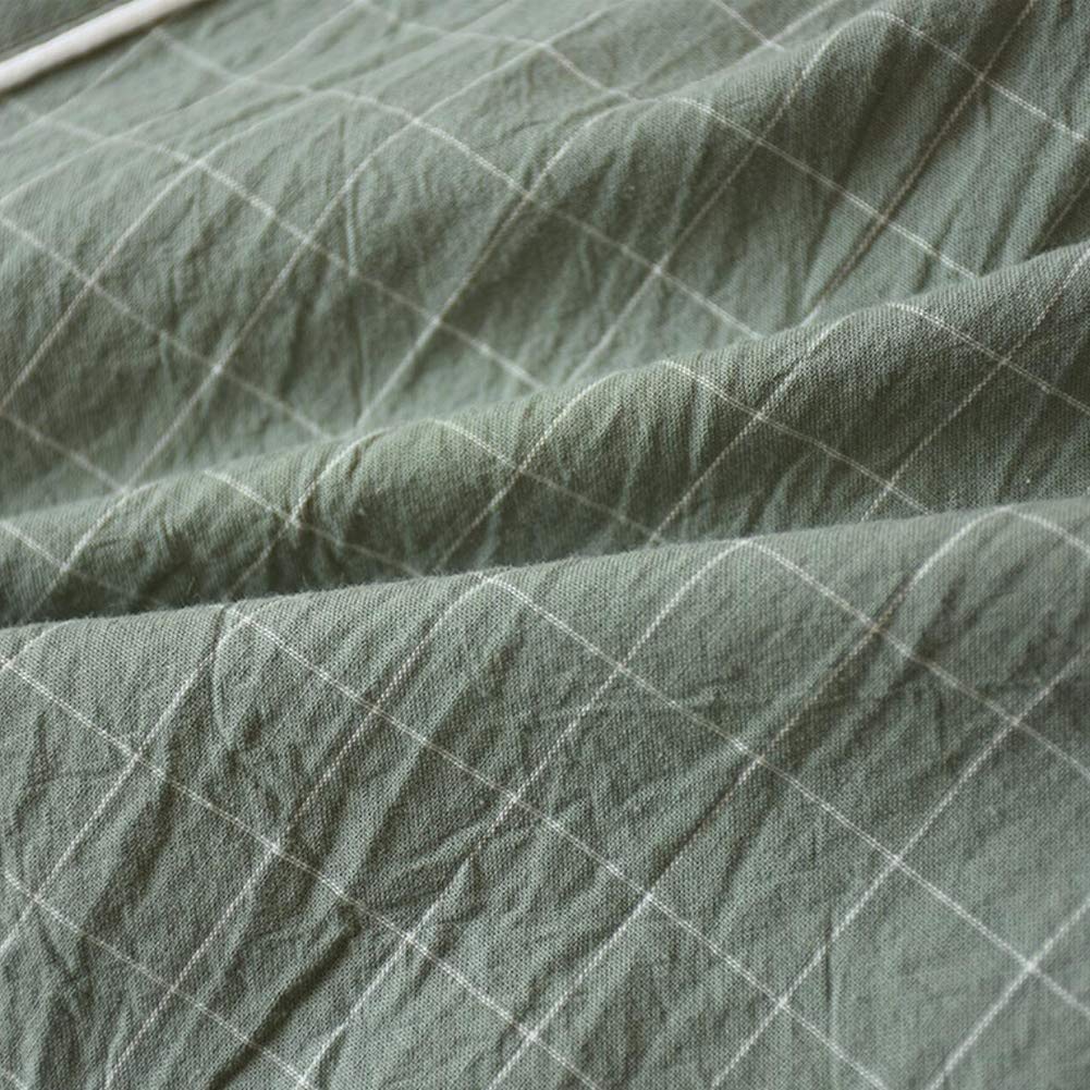 un-brand Kimono japonés para Hombre, Suelto, Informal, para el hogar, Pijamas, Ropa de Dormir, Talla XL O53
