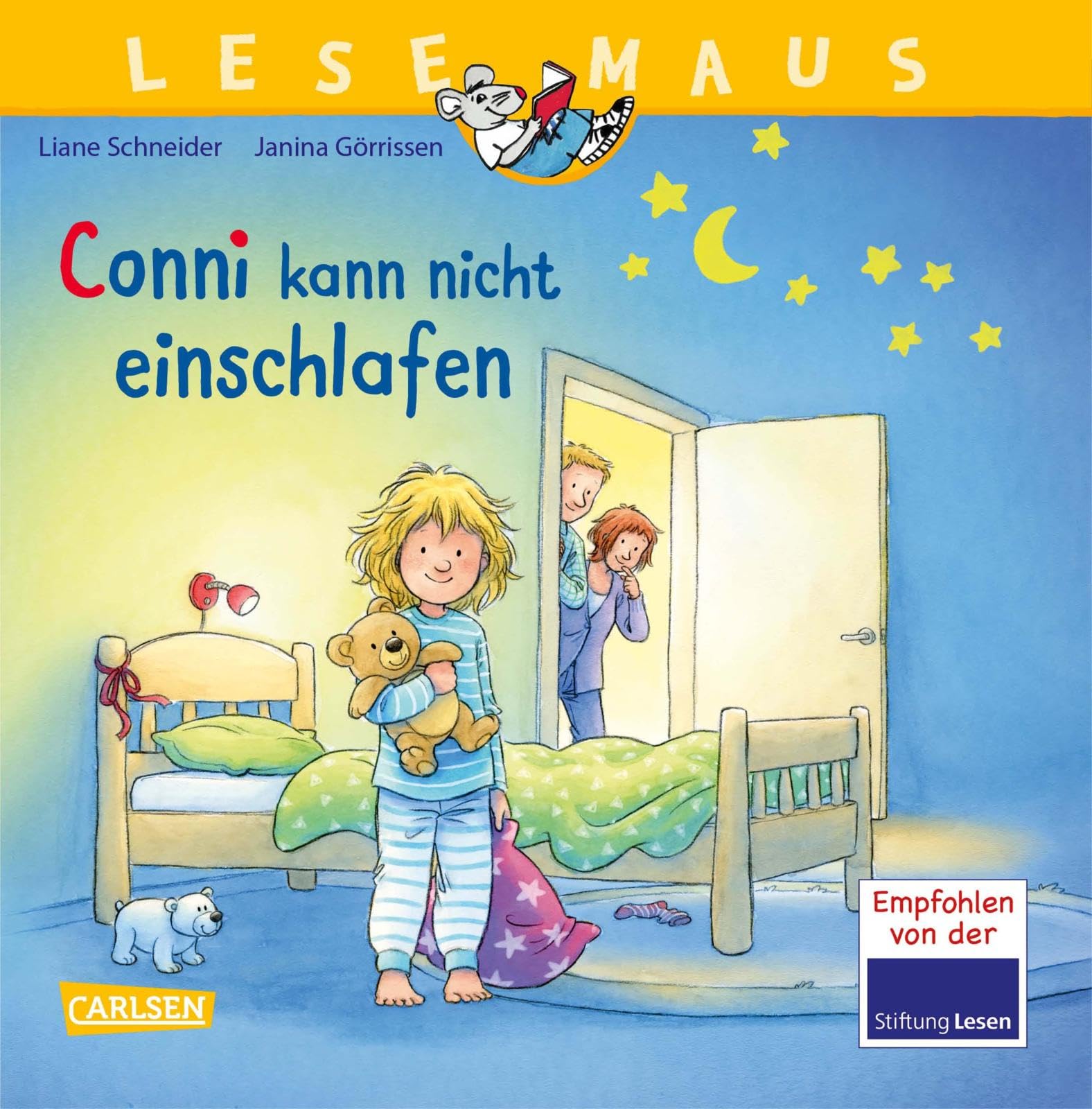 LESEMAUS 78: Conni kann nicht einschlafen: Gutenacht-Bilderbuchgeschichte für Kinder ab 3