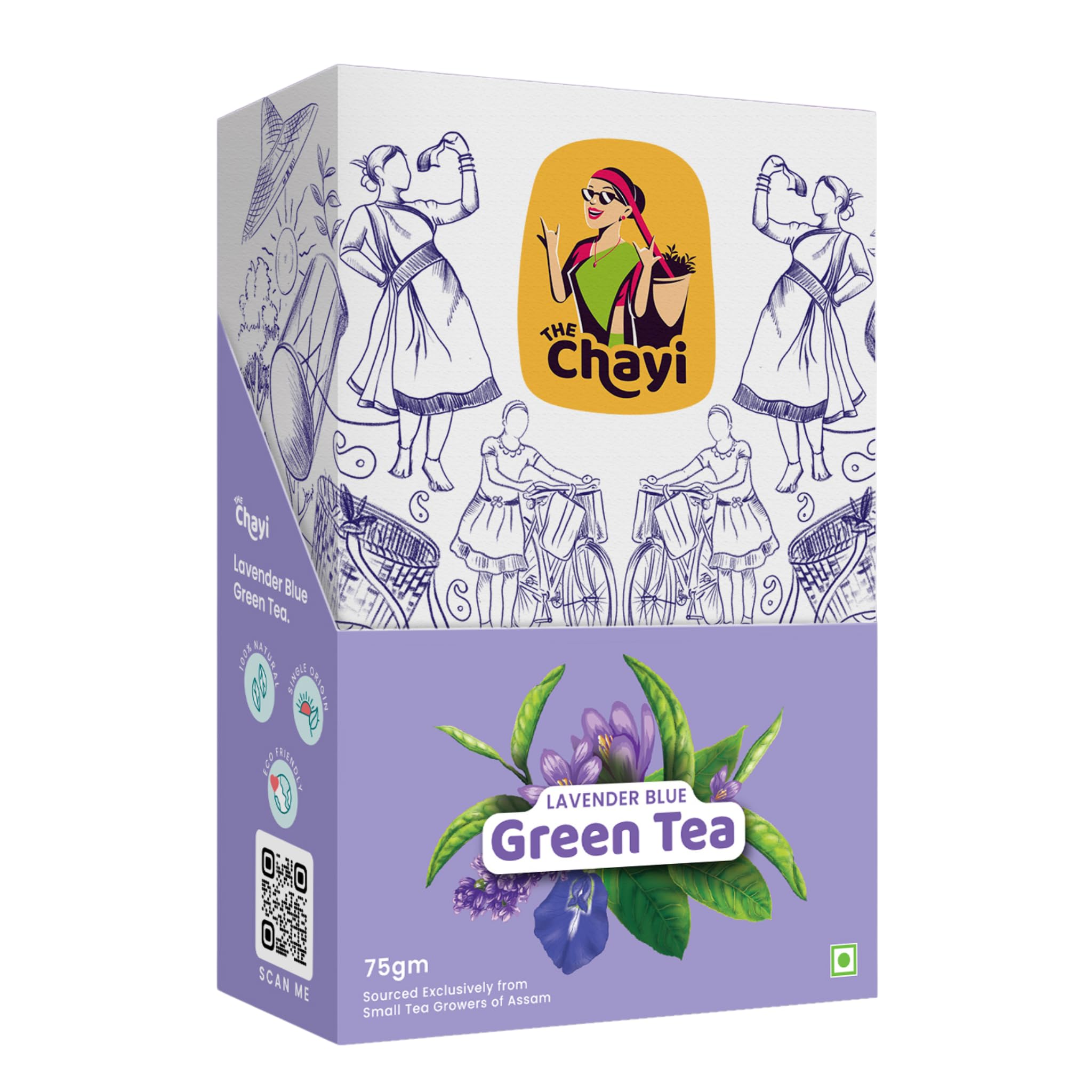 The Chayi Exotic Lavender Blue Tea | Assams Hand-grown Blue Pea Flower Loose Tea Leaves, Caffeine Free, Skin Health & Brain Boost | Aparajita flower | Lavender Tea (75 gm, Pack of 1) (B0CR6LTKCS) Amazon Price History, Amazon Price Tracker
