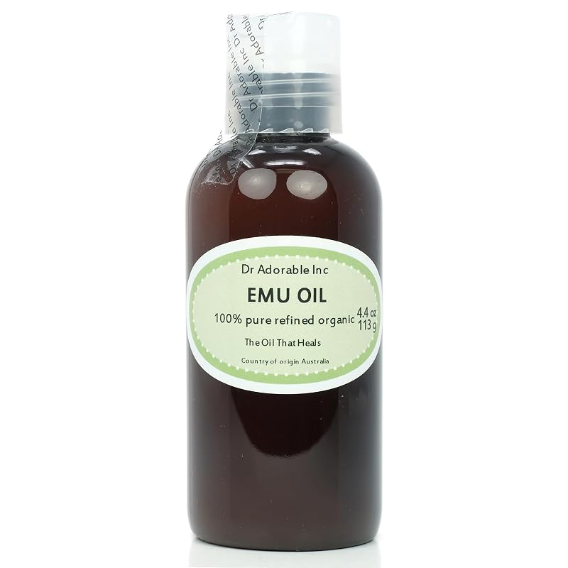 Dr Adorable Óleo de emu australiano refinado três vezes, 120 mL