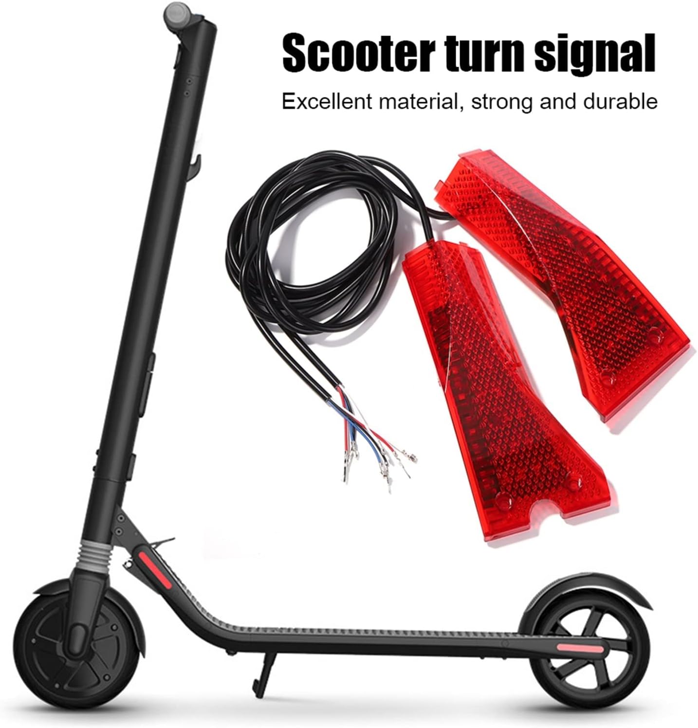 Electric Scooter Turn Signals Indicator Blinker Light Fit for KUGOO M4 PRO Motorcycle Indicator Blinker Lamp Scooters Accessories
