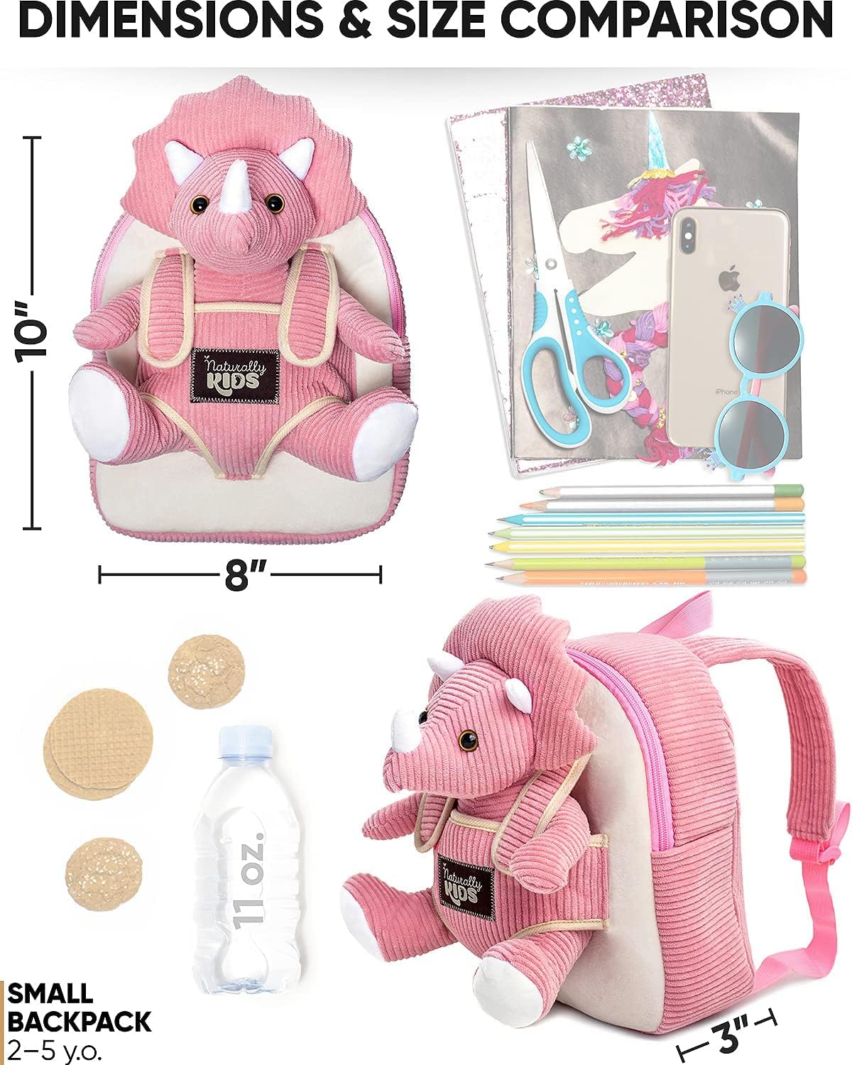 triceratops backpack