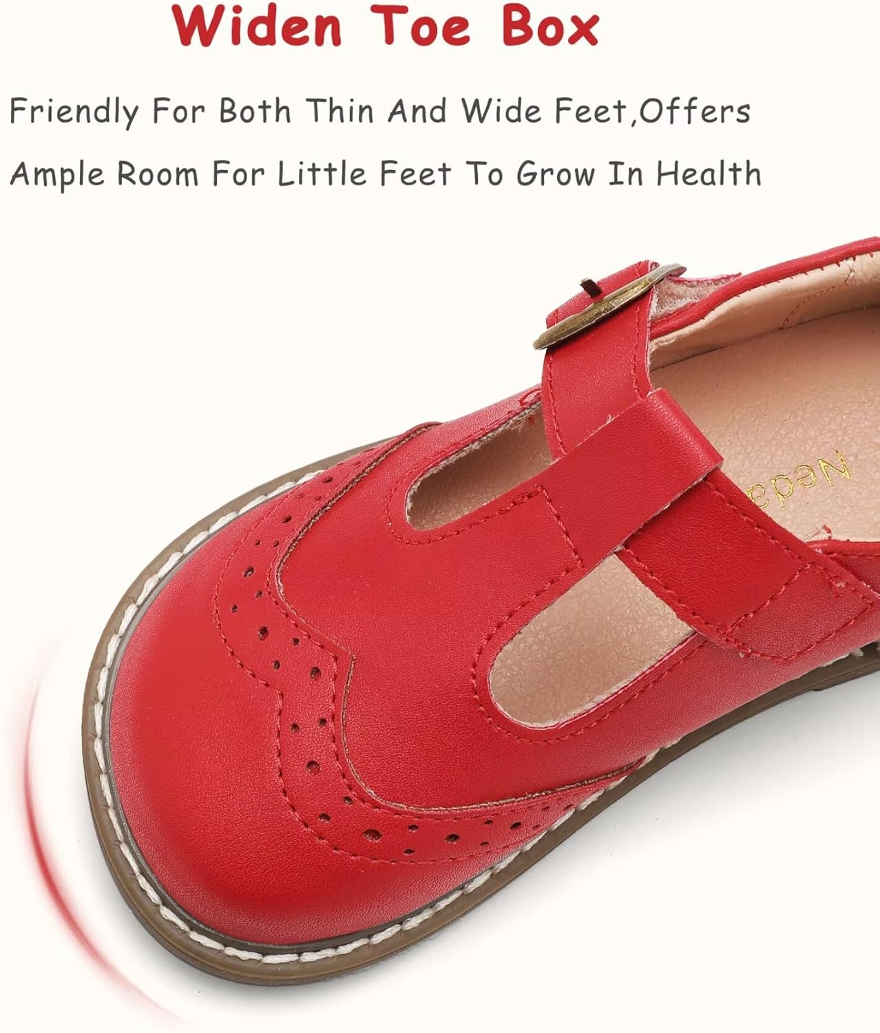 Toddler Girl Mary Jane Flat Dress Shoes - Image 2