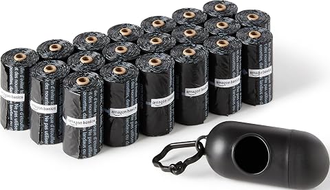 Amazon Basics Dog Poop Bags with Dispenser