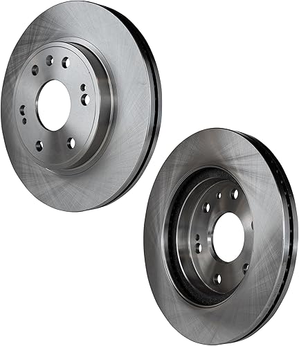 Front Brake Disc For Chevrolet Tahoe 2007-2020, Suburban 2015-2020, GMC Yukon, Cadillac Escalade, Vented, 6 Lugs, 12.99in Disc, Pro-Line Series,