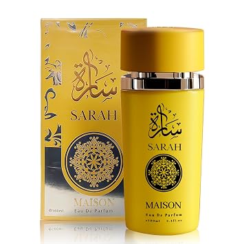 A CENTER Womens Perfume Sarah Maison Eau De Parfum Spray Tropical, Fruity, Floral, Vanilla Long Lasting Fragrance with Beautiful Bottle 100ML for Daily Use
