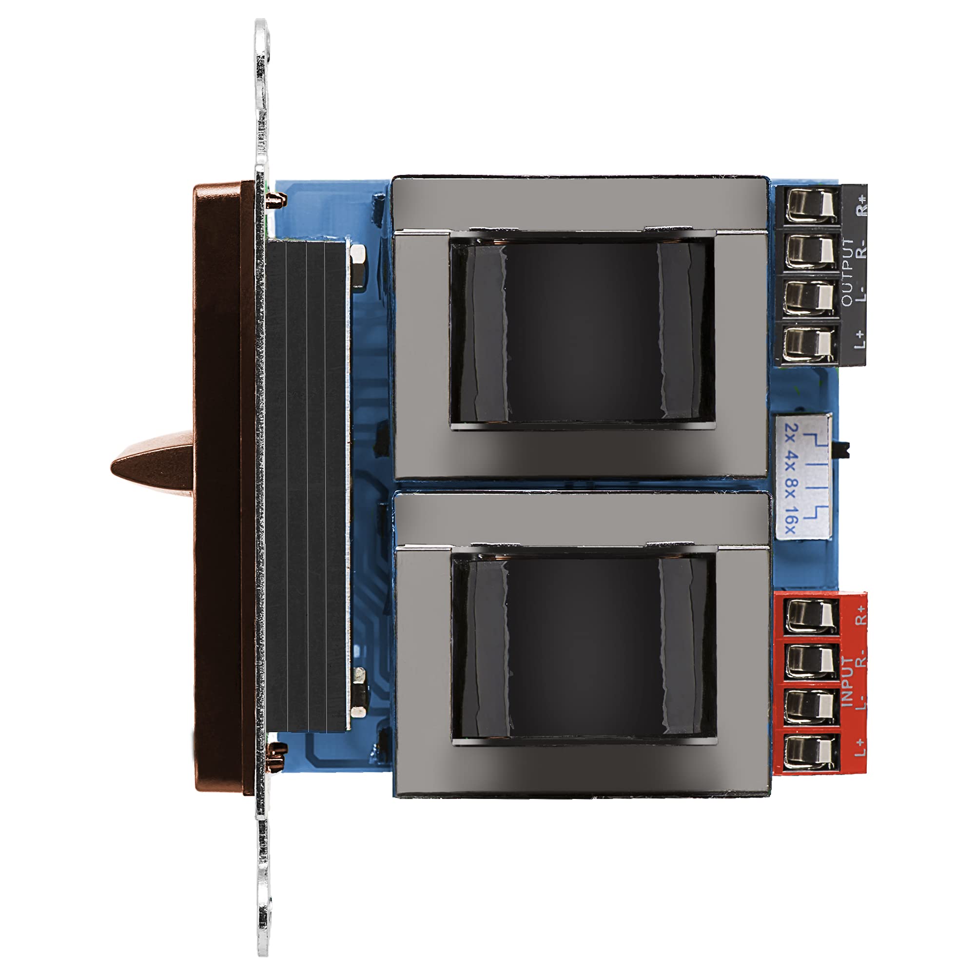 OSD Audio Altoparlante Home Theater e cursore di Controllo del Volume 100-Watt Marrone