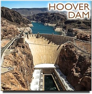 Hoover Dam Fridge Magnet Nevada Travel Souvenir Square