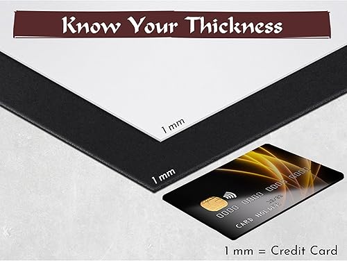 Miniatura 20 de The Foamory - Laminas de espuma de EVA de alta densidad para cosplay y manualidades, 14 x 39 pulgadas, 5/64 pulgadas de grosor