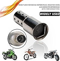 Vista 6 de LKV Motorcycle DB Killer 51mm Universal Muffler Silencer Baffle Removable Noise Eliminator Compatible with Harley Moto Guzzi Honda Kawasaki Suzuki