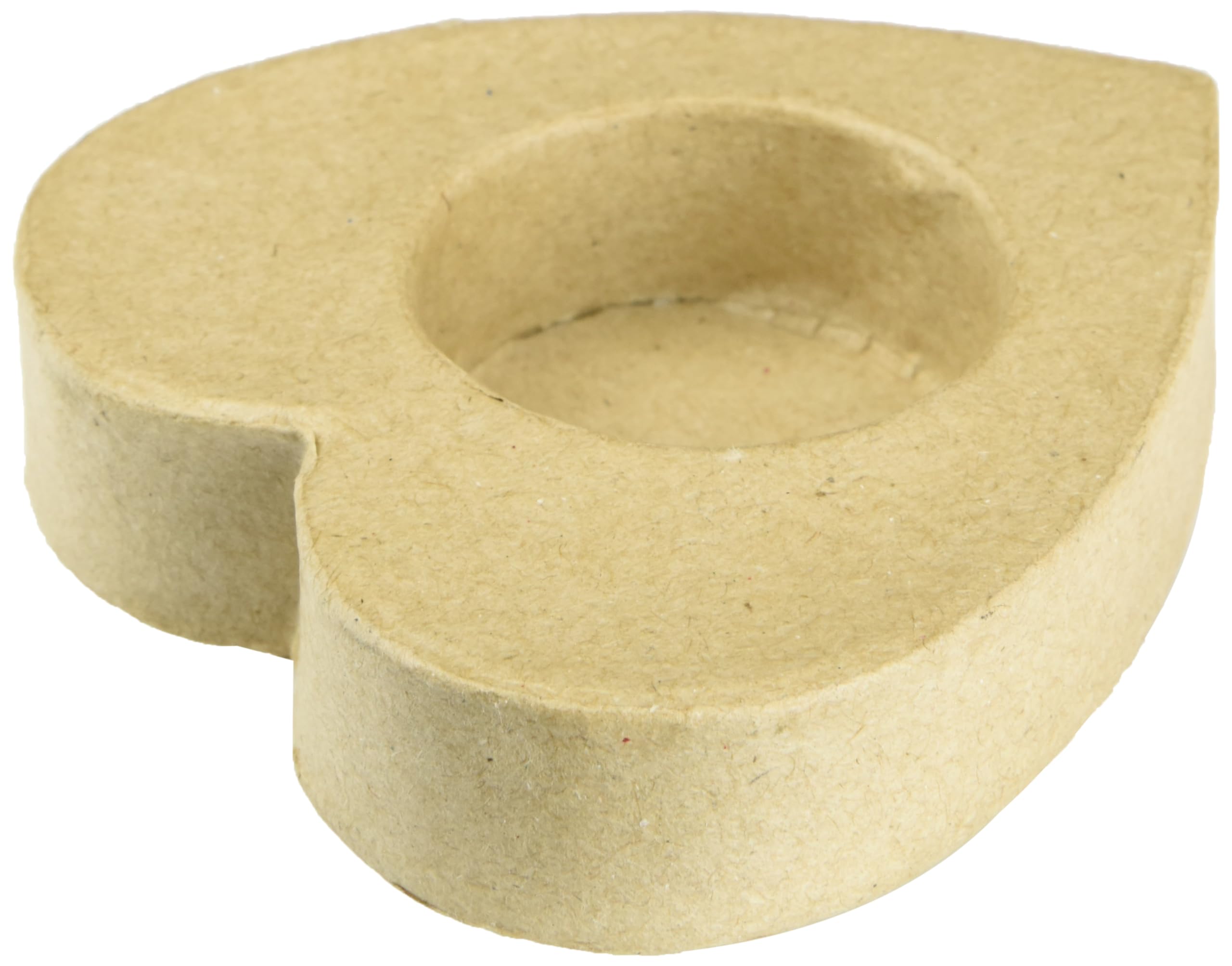 Decopatch CD690O - 1 supporto in cartapesta marrone 1x8x8 cm