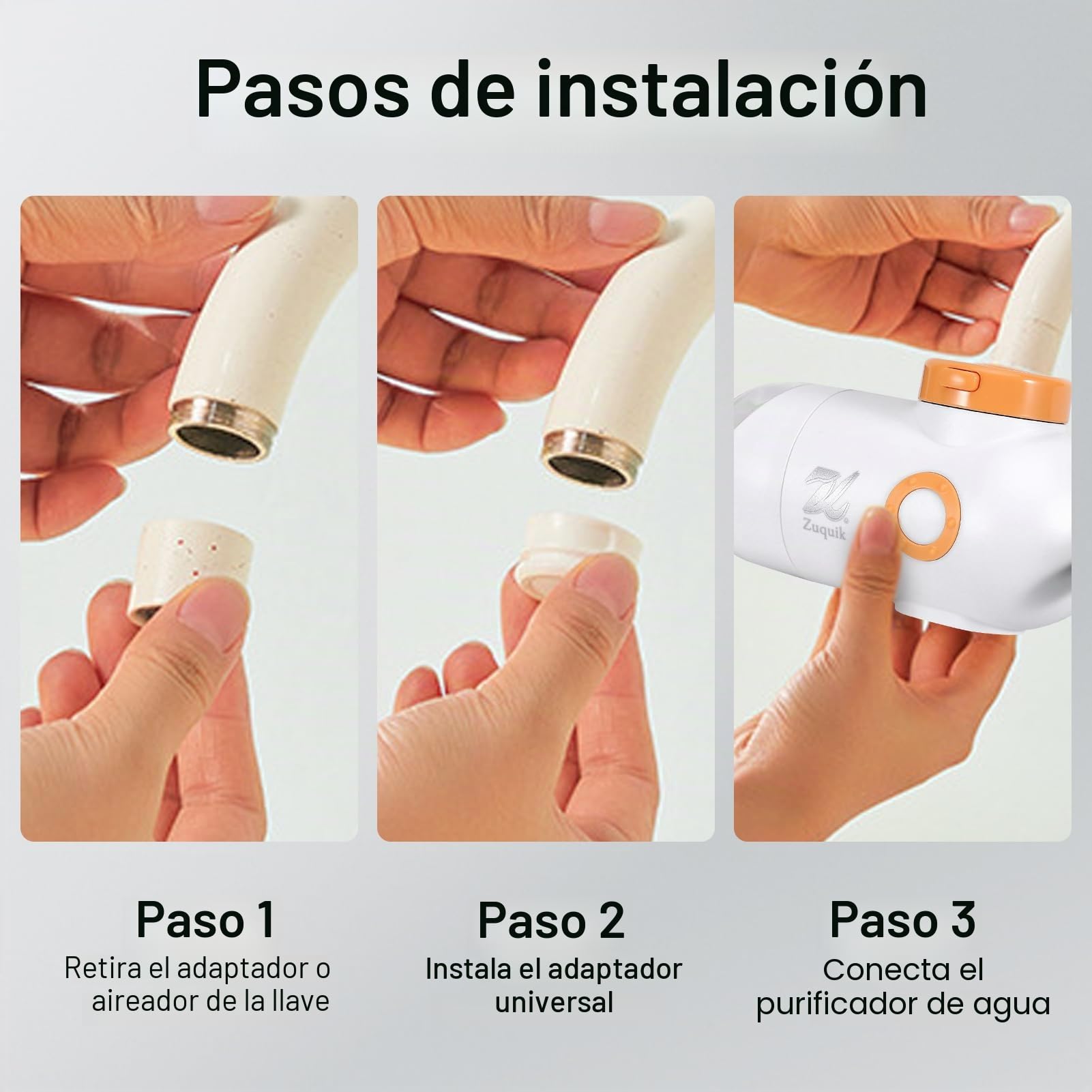 Purificador De Agua De Grifo Para Fregadero, Lindo Sistema De Filtración De Agua De Montaje En Grifo Para El Agua Del Grifo, Filtro De Agua Para La Cocina, Cartucho De Membrana De Ultrafiltración