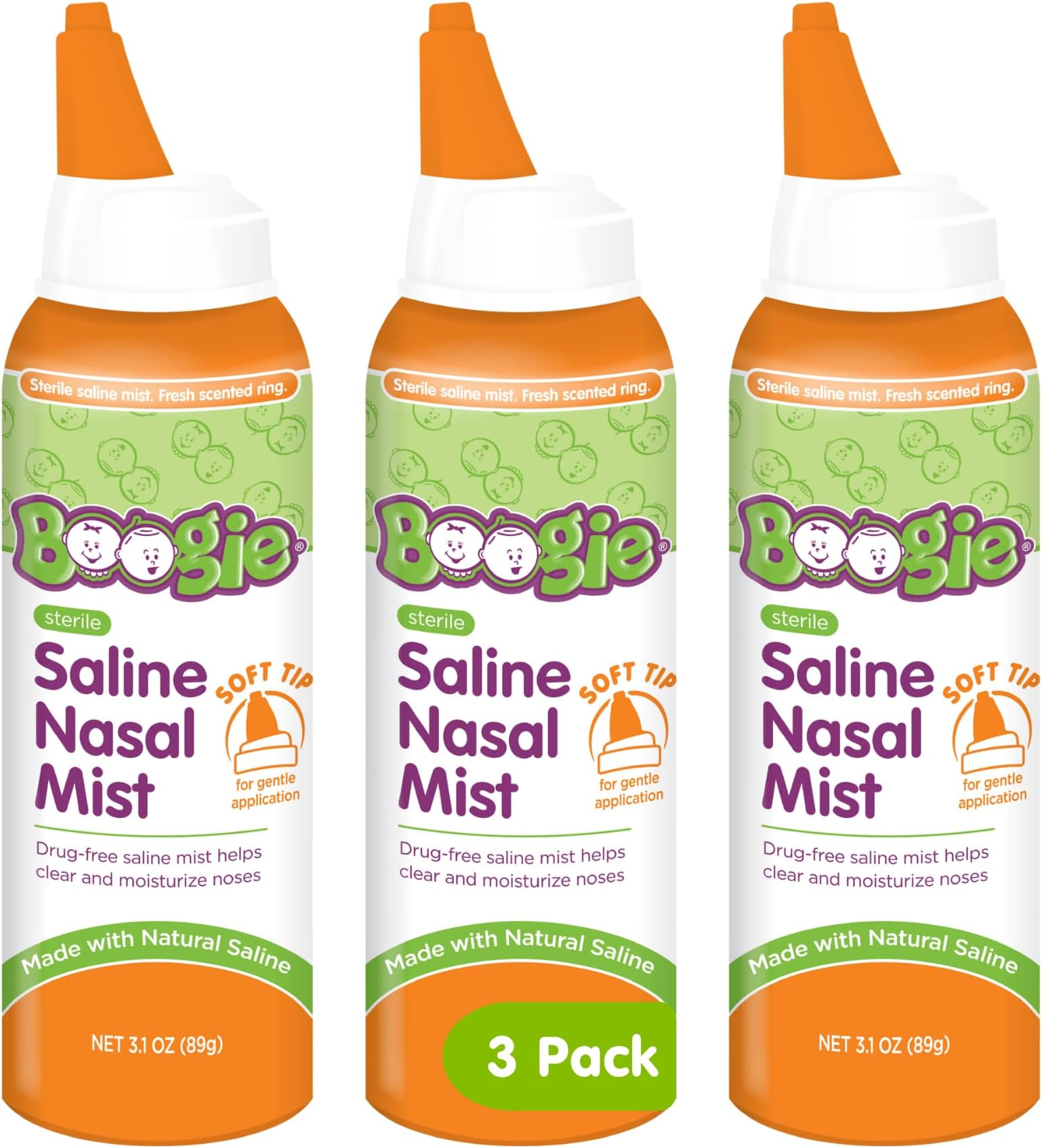 Boogie Saline Nasal Mist