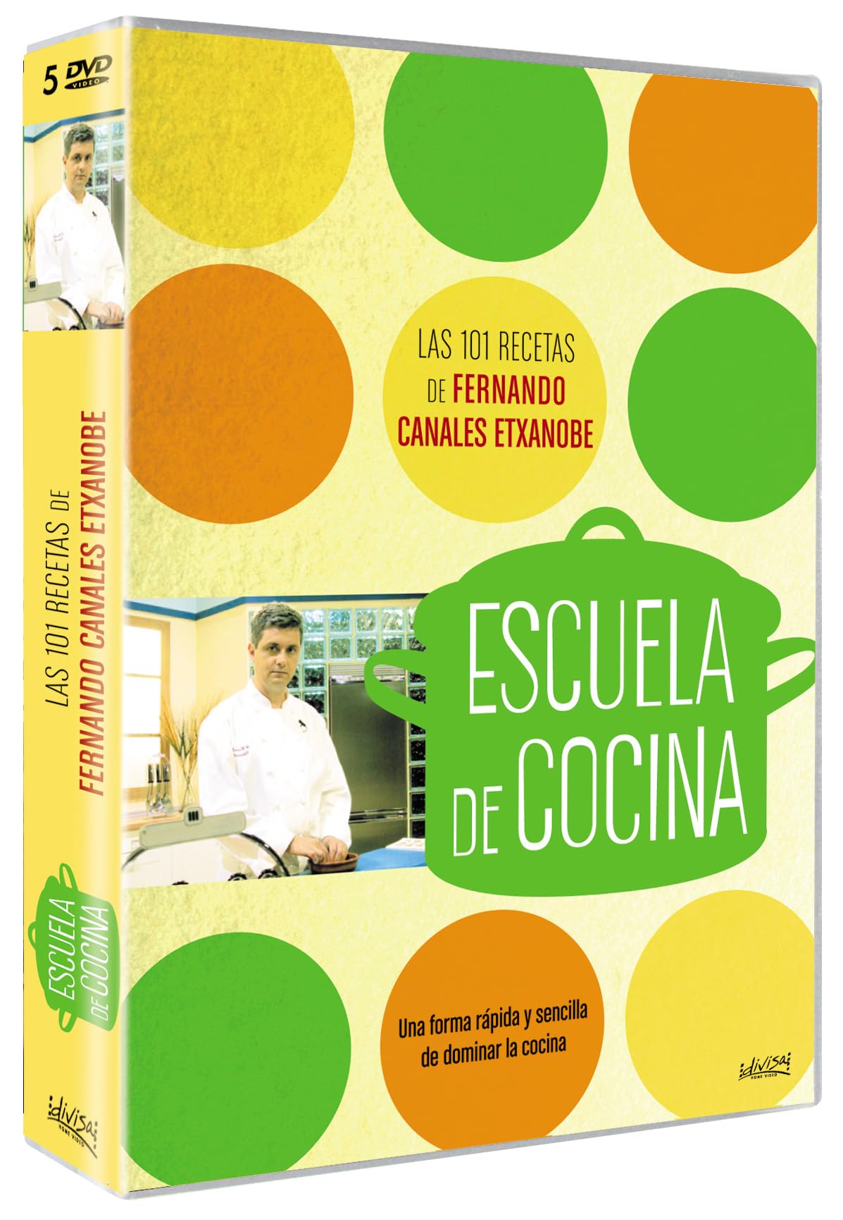 Escuela de cocina de Fernando Canales: las 101 mejores recetas para triunfar en tus cenas en casa