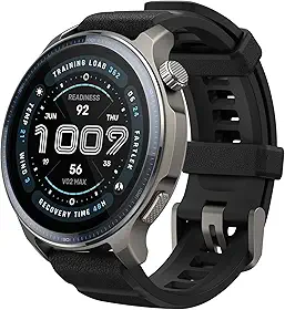 Amazfit Balance 2 Smartwatch Original 2 Pulseiras Smartwatch 47mm AMOLED Display de Vidro Safira, Mapas Offline, GPS Dual Band, 21 Dias de Autonomia, 170+ Modos de Esportes_Preto