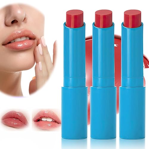 Tinte de labios hidratante, tinte hidratante de fuerza transparente, tinte labial hidratante Eelhoe, bálsamo labial tintado hidratante, no pegajoso