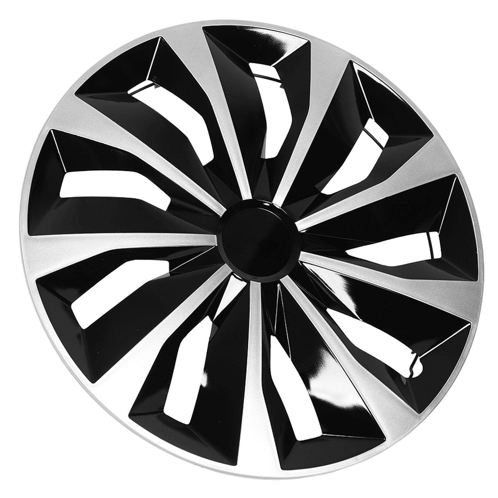 Rims Cover, Coffret enracas, 4 pcs 17 Pouces Capeur de moyeu en Argent Rime Rim Protecteur Full Cover Wheel Cap