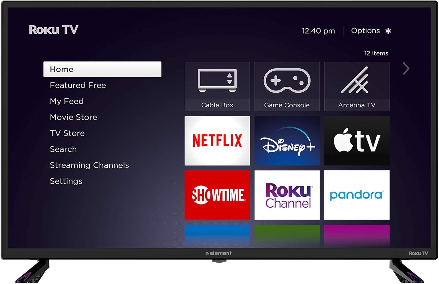 Element Electronics E1AA32R-G 32″ 720P HD Roku TV