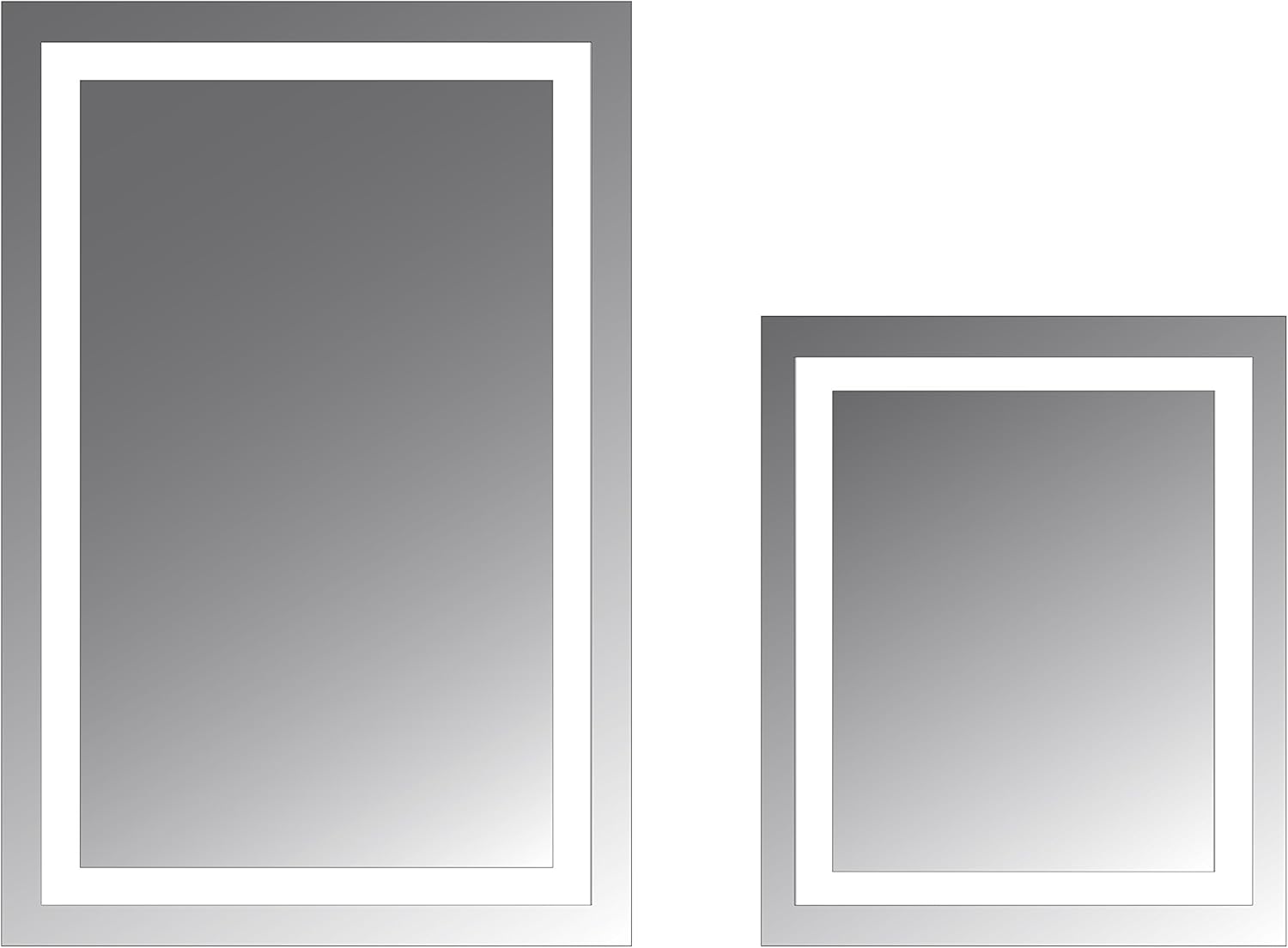 Best Quality π₯ Civis USA Malisa Led Mirror, 24 x 36 x 2 π Flash Sale Civis USA Malisa Led Mirror, 24 x 36 x 2