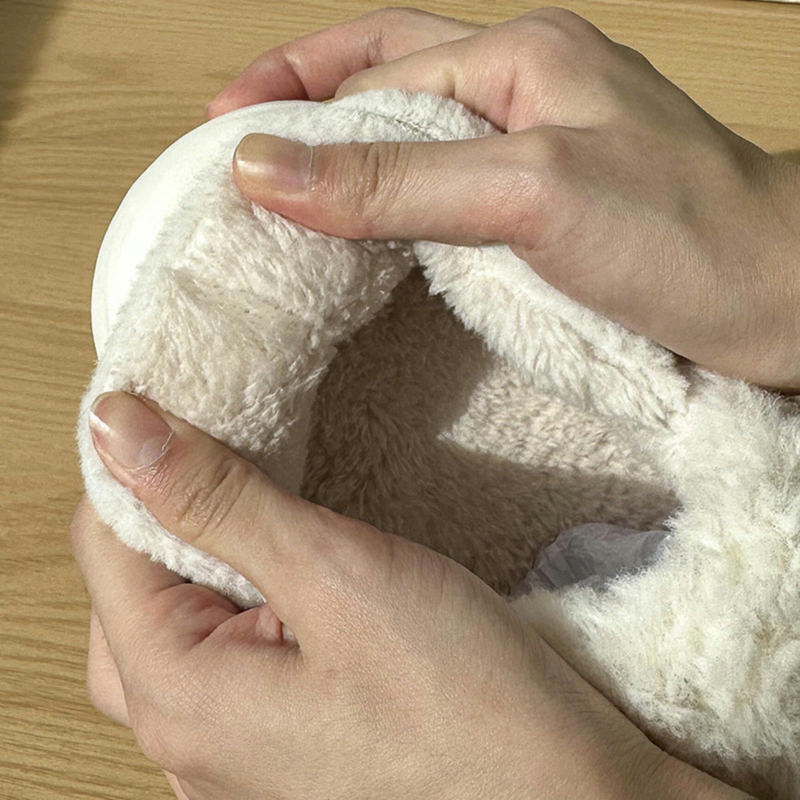 Zapatillas de estar por casa de animales para niña, pantuflas de invierno mullidas
