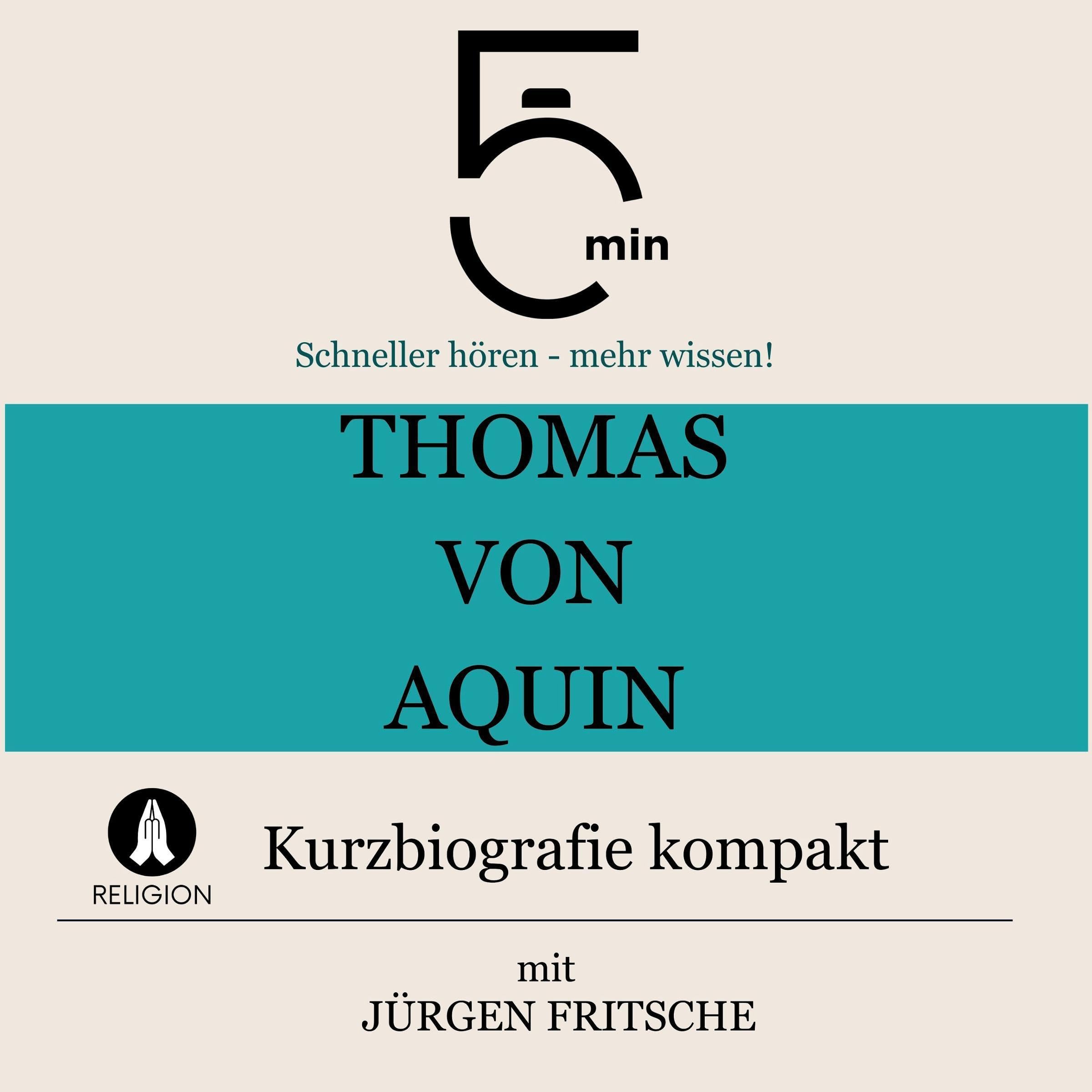 Cover art for Thomas von Aquin - Kurzbiografie kompakt