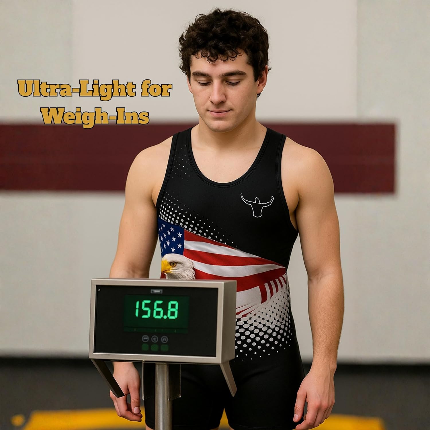 Weigh-In Singlet 0.1 lbs, Weigh-In Singlet for Wrestling, Lightest Singlet in The World, Freestyle, Greco & Folkstyle