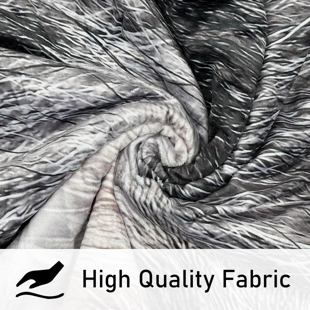 Coperta Morbidissima Velino Grigio 130x160 cm | Comfort Letto Singolo
